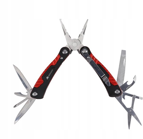 Mikado M-TOOL 12-in-1 Multitool Tangen - Visaccessoires van Merkloos