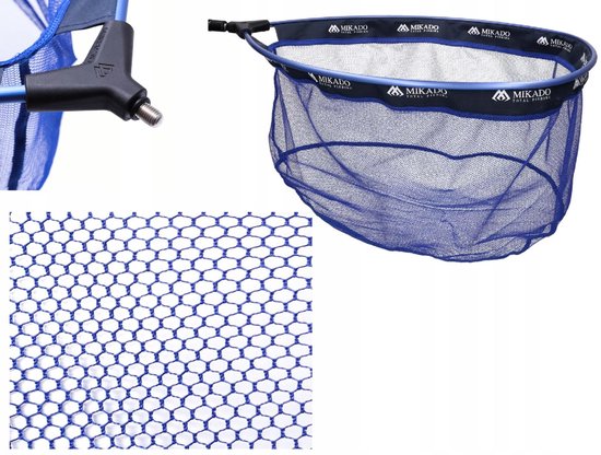 Mikado Match Light Feeder Schepnet Hoofd - lichtgewicht aluminium van Mikado