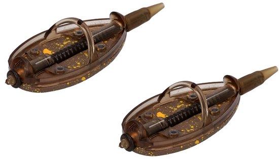 Mikado Method Feeder Douglas L – 40 g – Quick‑Change Voerkorf 2‑Stuks – Lange Worpen – Zwart van Merkloos
