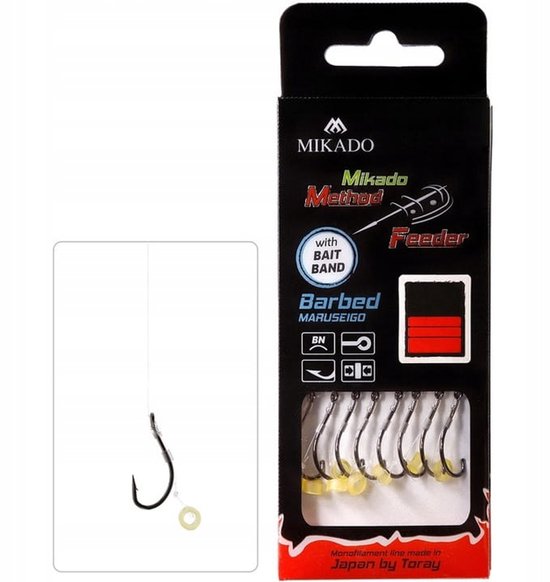 Mikado Method Onderlijnen met Elastiek (0.25mm) - Maat 8 van Merkloos