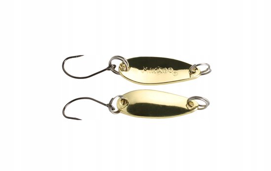 Mikado Mini Spoon Wobbler 2.4cm 2.5g Goud - Ultralicht Vissen van Mikado