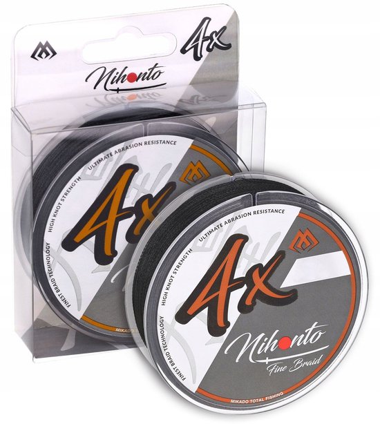 Mikado Nihonto Fine Braid Vislijn 150m 0.18mm - Sterk & Duurzaam