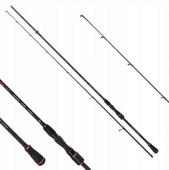 Mikado NSC N.G. Finesse Spin Hengel 245cm 5-25gr - Snoek, Baars, Roofblei van Mikado