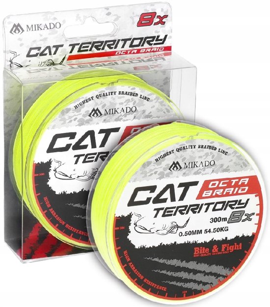 Mikado Octa Cat Territory Fluo 0,60mm 300m - Premium Vislijn