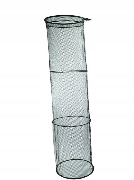 Mikado Rubberen Visnet met Handvat - 40x120cm van Merkloos
