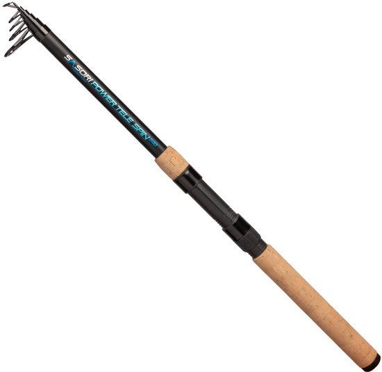 Mikado Sasori Power Tele Spinhengel Goud 2.40 m / 40-80 g van Merkloos