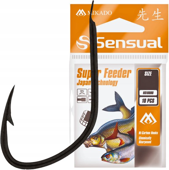 Mikado Sensual Super Feeder Hook - Maat 14 (10 stuks)