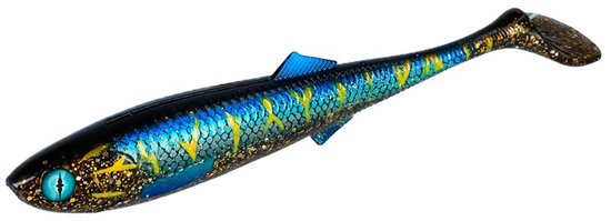 Mikado Sicario Softbait 10,5 cm – 5 st. – Cosmo Blue – Realistische Roofvislokker van Mikado