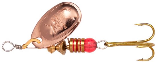 Mikado Spinner Blaster NO 00 – 1,1 g – Koper – Licht Roofvis Spinner van Merkloos
