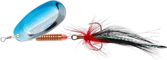 Mikado | Spinner | Blaster With Tassel 3 | Zilver | Spinning | Bite & Fight | Aas/Kunstvliegen van Mikado