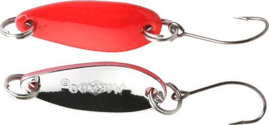 Mikado Spoon - Minilepel 2,4cm/1,5g Rood | Kunstaaslepel van Mi