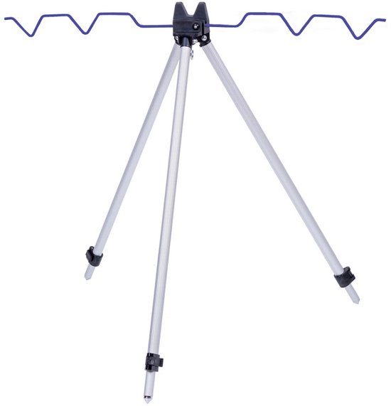 Mikado Strand Statief 120 cm – Surfcasting Driepoot – Aluminium – Hengelsteun voor Zeevissen van Merkloos
