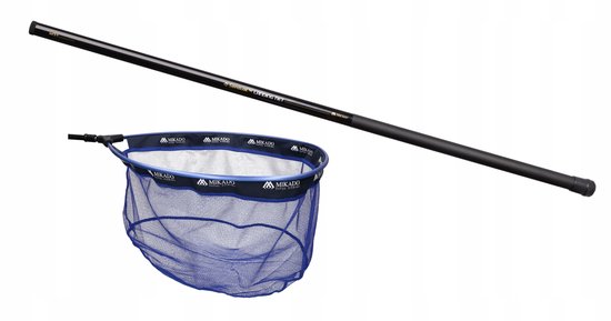 Mikado Telescoop Schepnet 200cm met Fijne Net 2x2mm van Mikado