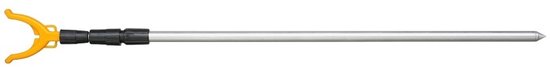 Mikado Telescopische Bankstick 50–90 cm – Verstelbare Hengelsteun – Sterk Metaal – Karper & Feeder van Merkloos