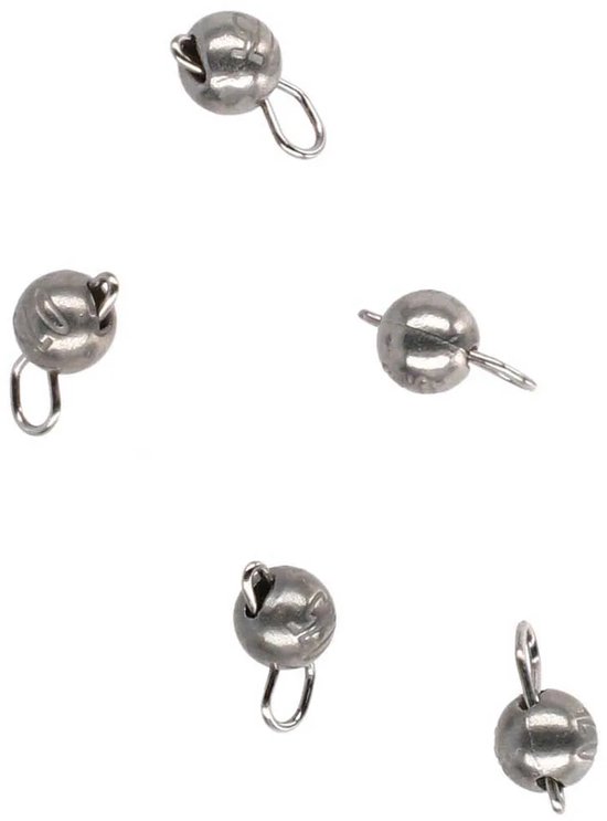 Mikado Tungsten Jaws Set Cheburashka Lood Zilver 2 / 3 / 4 / 5 / 7 g
