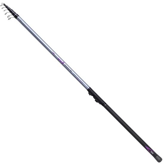 Mikado Ultraviolet 2 Bolognese Hengel Blauw,Zwart 6.00 m / 1-25 g