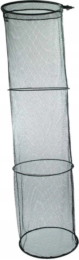 Mikado Visnet met Rubberen Coating en Handvat 40x150cm van Merkloos