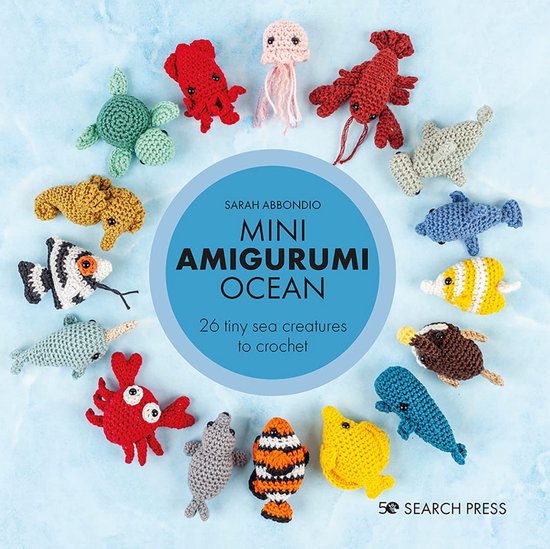 Mini Amigurumi: 26 Leuke Zeedieren om te Haken van Dendennis