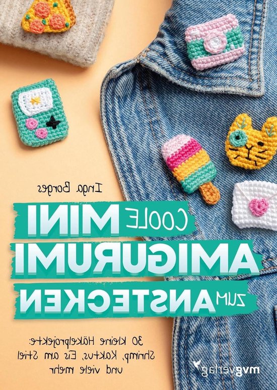 Mini Amigurumi Boek - Kleine Haakprojecten - Accessoires Versieren - 20 Verschillende Ontwerpen - 16.8 x 0.9 x 23.8 cm van Merkloos