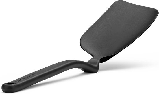 Mini Chopula | Super Flexibel Sit-Up Keukengerei voor het omdraaien, hakken en serveren van spatel | Hakt voedsel in de pan zwart