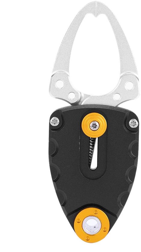 Mini Fish Lip Gripper - Draagbare Visgrijper van Aluminium voor Zee- en Zoetwatervissen
