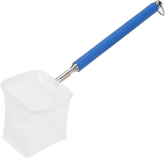 Mini Fishing Net Pole for Aquarium Tank Shrimp 20 to 57.5cm Expandable for Shrimp, Baby Fish, Food Debris Skimming