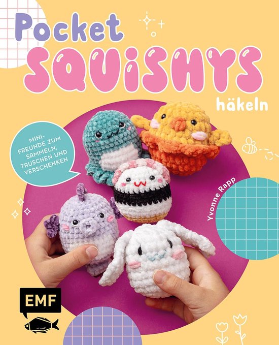 Mini Haakprojecten - Kleine Knuffels - Haken Leren - 20 Snelle Patronen - 65 cm Groot van Merkloos