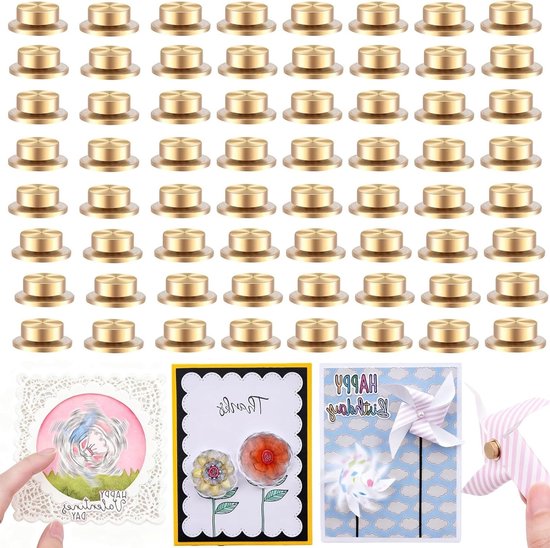 Mini Metalen Rotating Lagers voor Kaarten Maken en DIY Handgemaakte Ambachten - 360° Rotatie Spinner voor Scrapbooking en Sieraden Ontwerpen