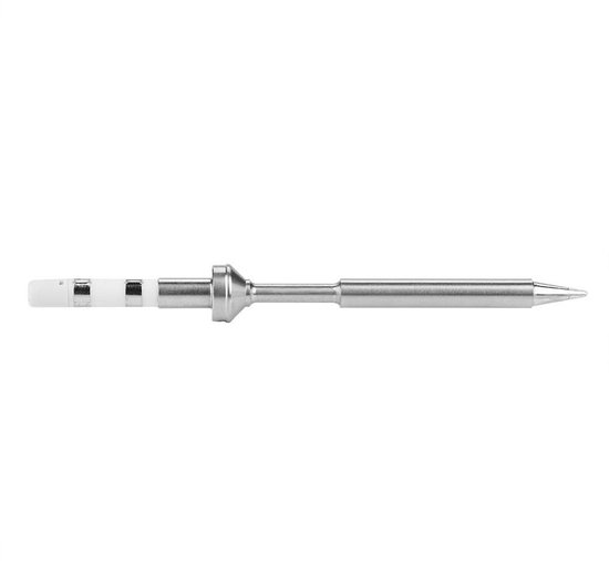 Mini RVS Loodgieters Tips voor Solderen - Geschikt voor TS100 en D24 - 1 Stuk Chisel en Pinecil Tips voor Precisiewerk