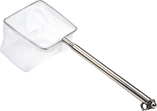 Mini-schepnet voor aquarium, 8 cm, klein aquarium (13-40 cm)