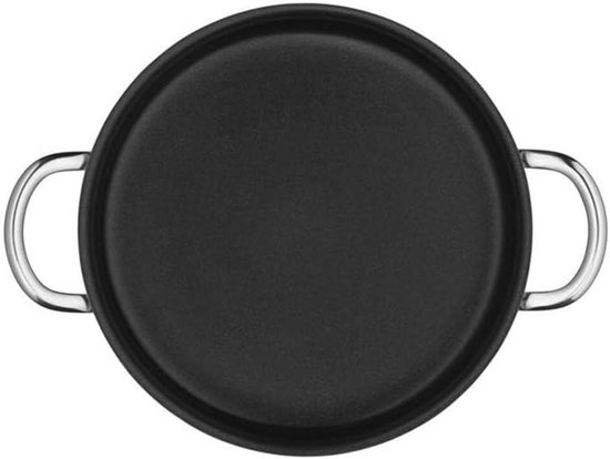 Mini-serveer-/braadpan, gecoat, klein 18 cm, Cromargan roestvrij