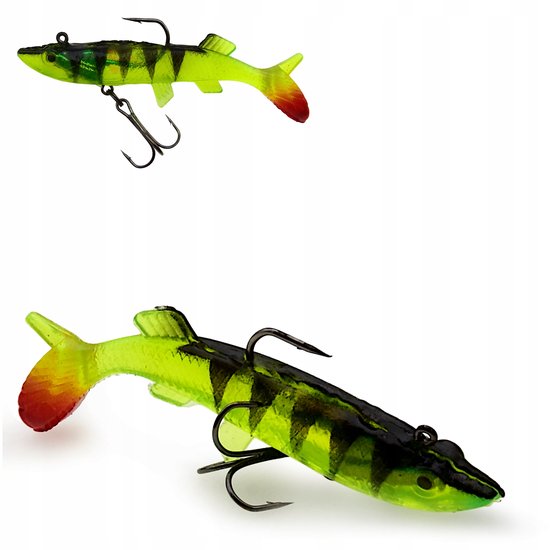 Miracle Fish Campyto 8cm 10g rubberen kunstaas - klaar in vis
