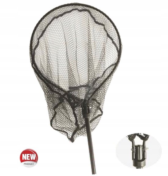 Mistrall Rubber Visnet 1,15m 45x50mm - Duurzaam en Praktisch van Merkloos