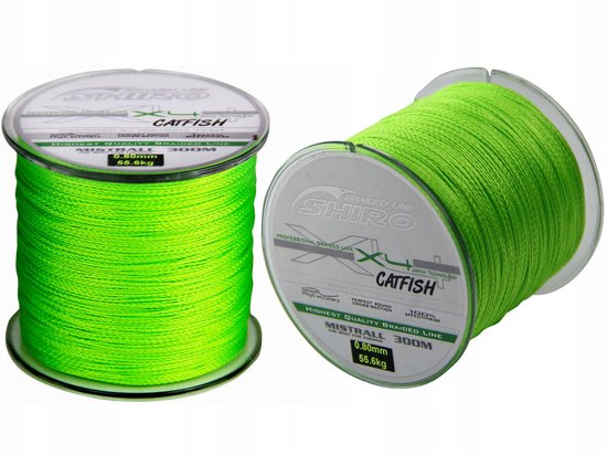 Mistrall Shiro Catfish X4 gevlochten lijn - 0.50mm, 300m, 51.4kg
