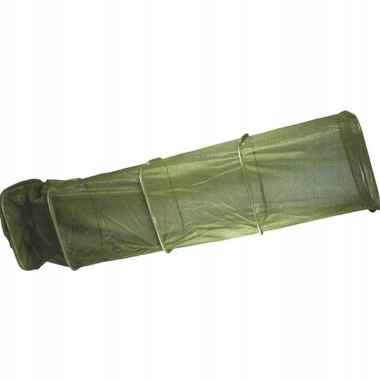 Mistrall Vangnet X3 3m 50x45cm met Steelhouder - Professioneel Vissen van Merkloos