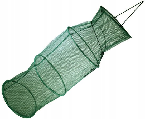 Mistrall Visnet X1 - 30x80cm - Duurzaam Nylon Vis Kooi van Merkloos