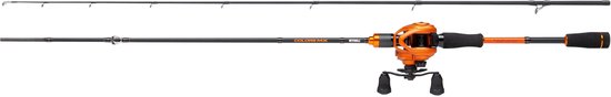 Mitchell Colors MX Baitcaster Combo Orange 1.98m (10-40g) - Baitcaster hengel van Merkloos