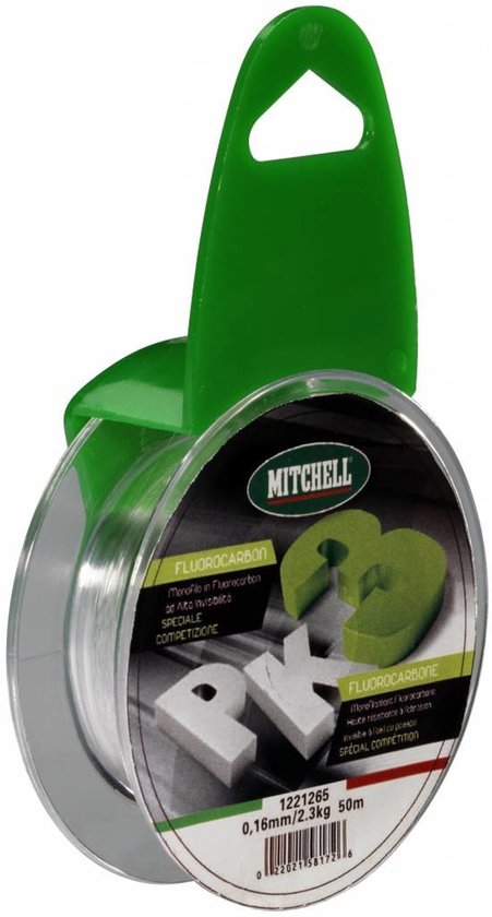 Mitchell PK3 Fluorocarbon Leader Transparant Visdraad - Fluorcarbon Onderlijn - Vislijn - 0.20mm 4.60kg 25m