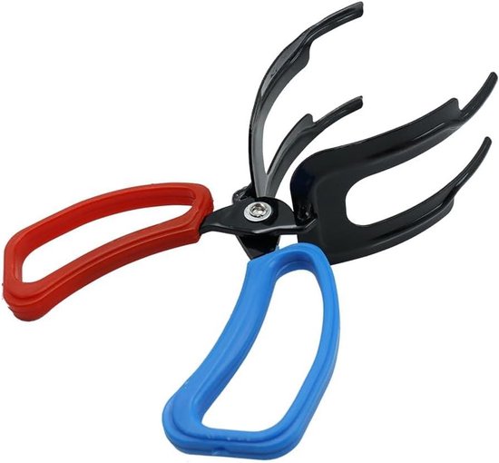 MK Stoer -Visclip van metaal - Visvanger - Multifunctioneel - Geschikt voor diverse vissoorten - Metaal - Handig in gebruik - Geschikt voor hengelsport - Zilverkleurig - Vissenvangst hulpmiddel. van MK Stoer