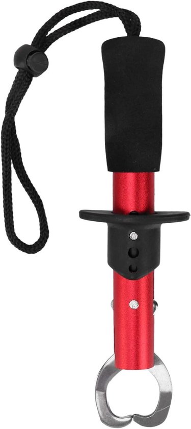 MKStore - RVS Vis Lip Gripper met Polsband voor Veilige Vangst - Vis Grip Houder en Vistuig Accessoires van Merkloos