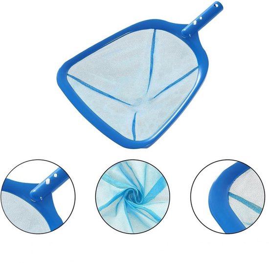 MMM® Zwembad Schepnet - Zwembad Net - Schepnet - met Aluminium Telescopische Stang - 122 cm Lang van Merkloos