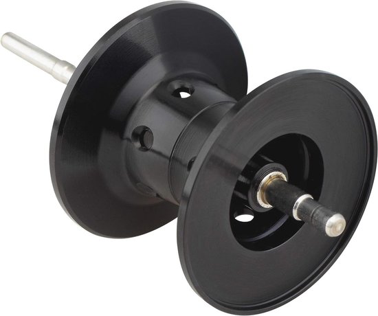 Molentje Visgerei - Haspel Reel - Vissen Hengelsport - Compact Ontwerp - 1 stuk - Zwart