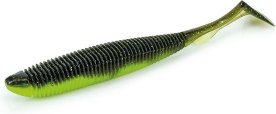 Molix RA Shad 9,5cm 6st. Uv Watermelon Gold Chartreuse van Molix