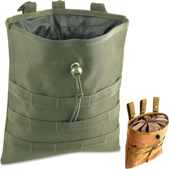 Molle Systeem Tactische Molle Dump Magazine Pouch Hunting Recovery Bag Drop Pouch Militaire Accessoires