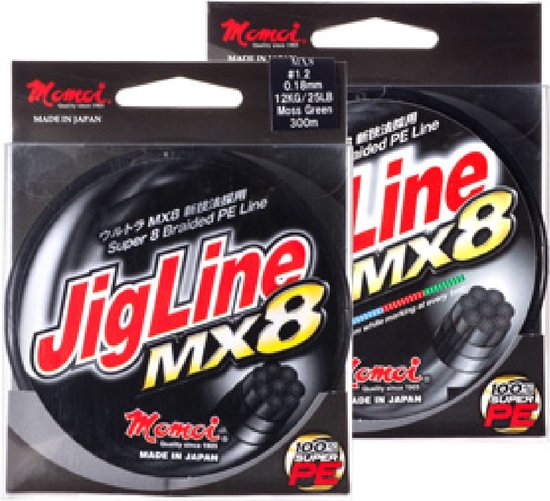 Momoi Jigline MX8 100m Beige 0.10 Mm van Momo