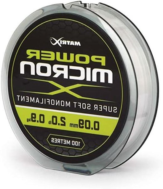 Monofilament Vislijn - Nylon Lijn - Vissen - Lage Zichtbaarheid - 100m - Helder