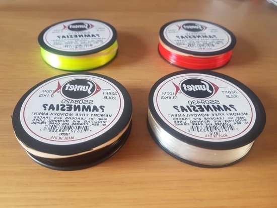 Monofilament Vislijn - Visdraad Enkelstrengs - Zeevissen - Geheugenvrij Recht - 100m 0.54mm - Zwart