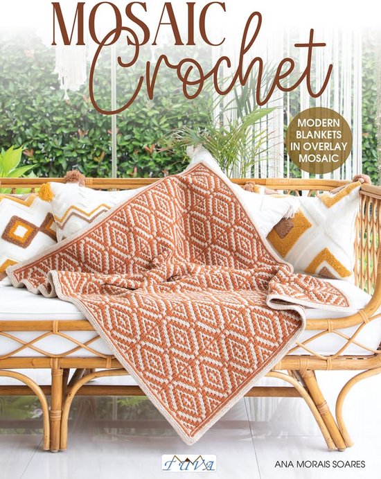 Mosaic Haakwerk: Moderne Dekens met Overlay Techniek van Merkloos