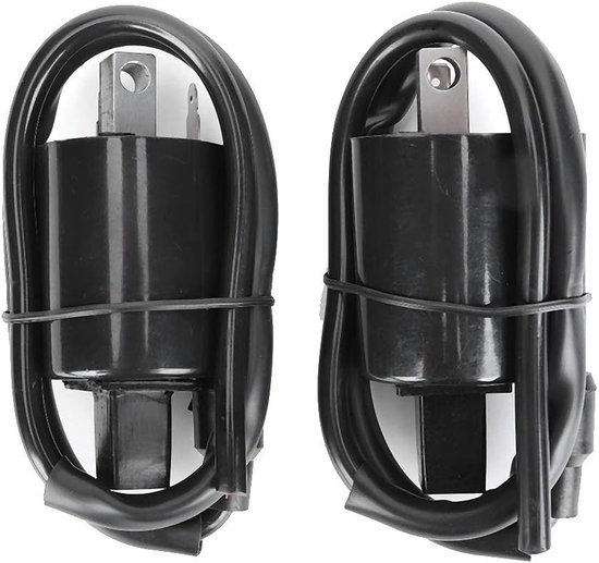 Motorfiets ontsteking, 2 stuks ontsteking met kortere en langere spoelen, geschikt voor Virago 1100 XV1100 1986-1999, vervangingsonderdelen voor motorvoertuigen, hoogwaardige prestaties en duurzaamheid