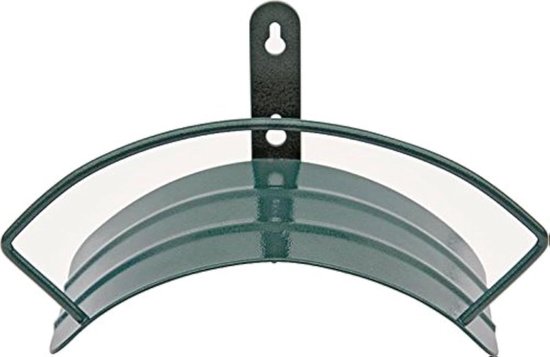 Mountain Goods Deluxe metalen slanghanger - meest solide wandgemonteerde slanghanger op de markt - roestbestendig smeedijzer - past op 100 'slang